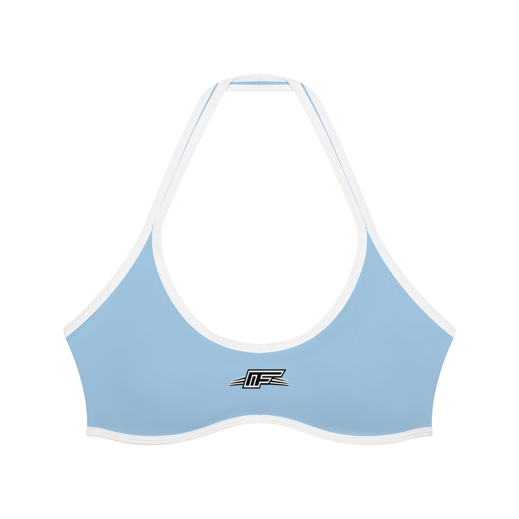 Women's Halter Color Block Yoga Sports Bra