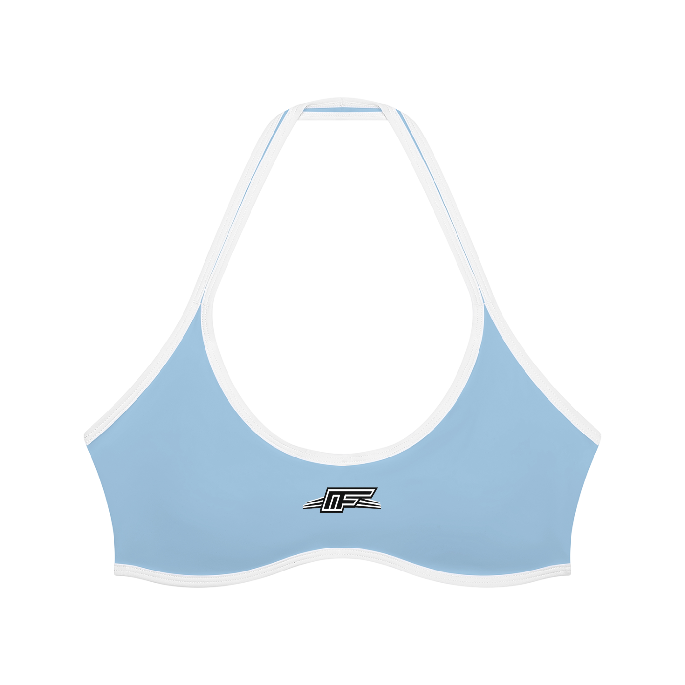 Women's Halter Color Block Yoga Sports Bra
