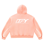 Unisex Vintage Wash Boxy Fleece Hoodie