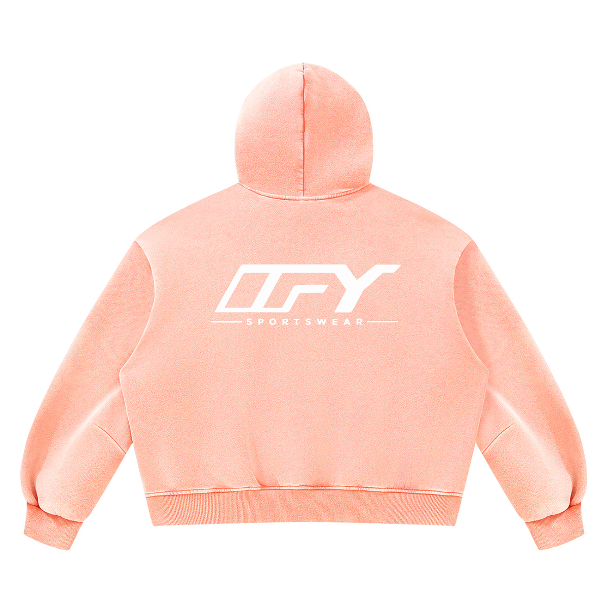 Unisex Vintage Wash Boxy Fleece Hoodie