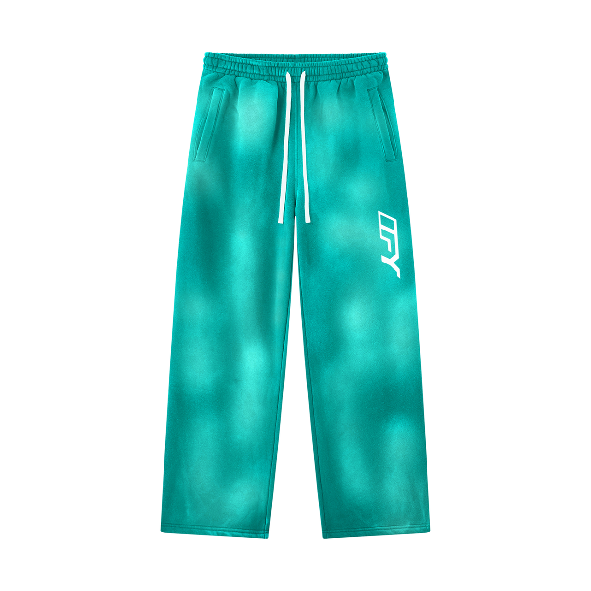 Unisex Wide Leg Fleece Sweatpants for Comfort and Style