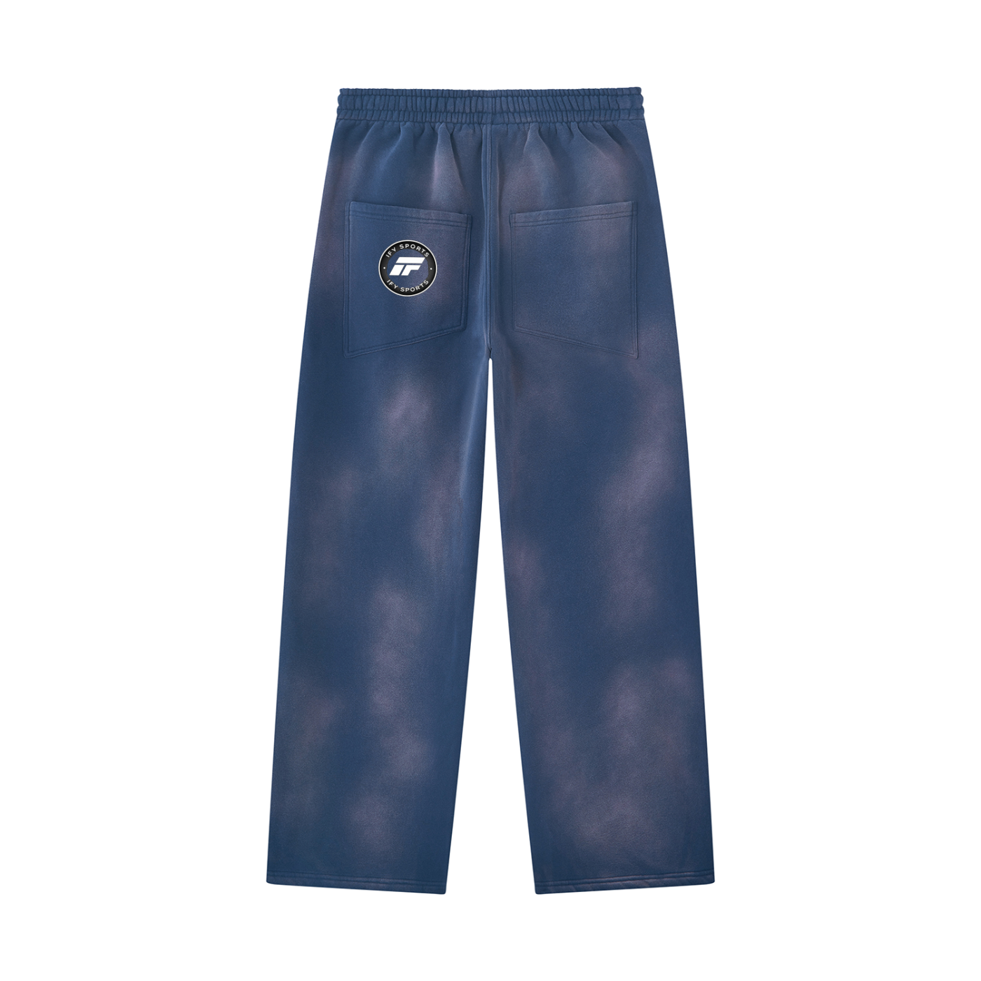 Unisex Sunfade Wide Leg Fleece Sweatpants