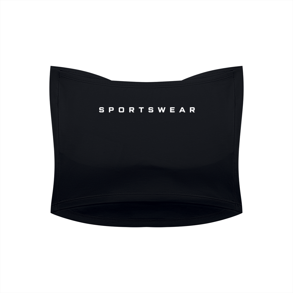 Women's Ruched Cropped Tube Top