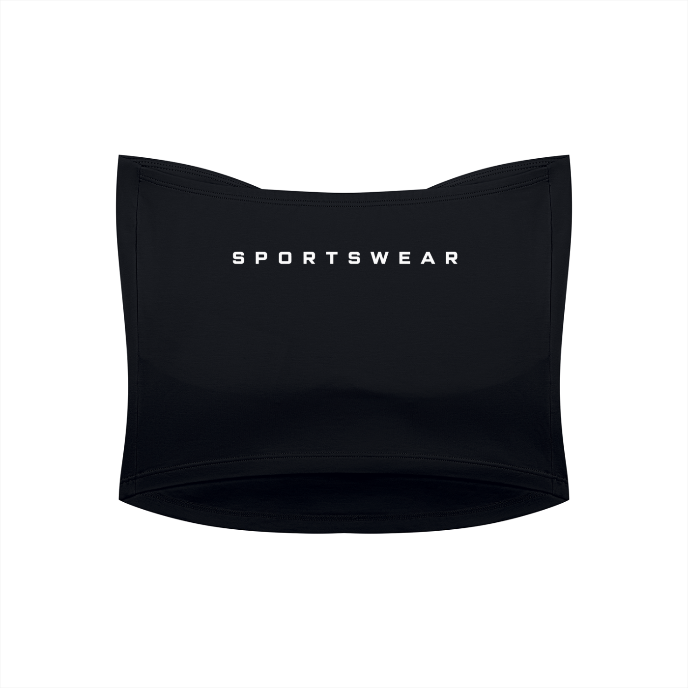 Women's Ruched Cropped Tube Top