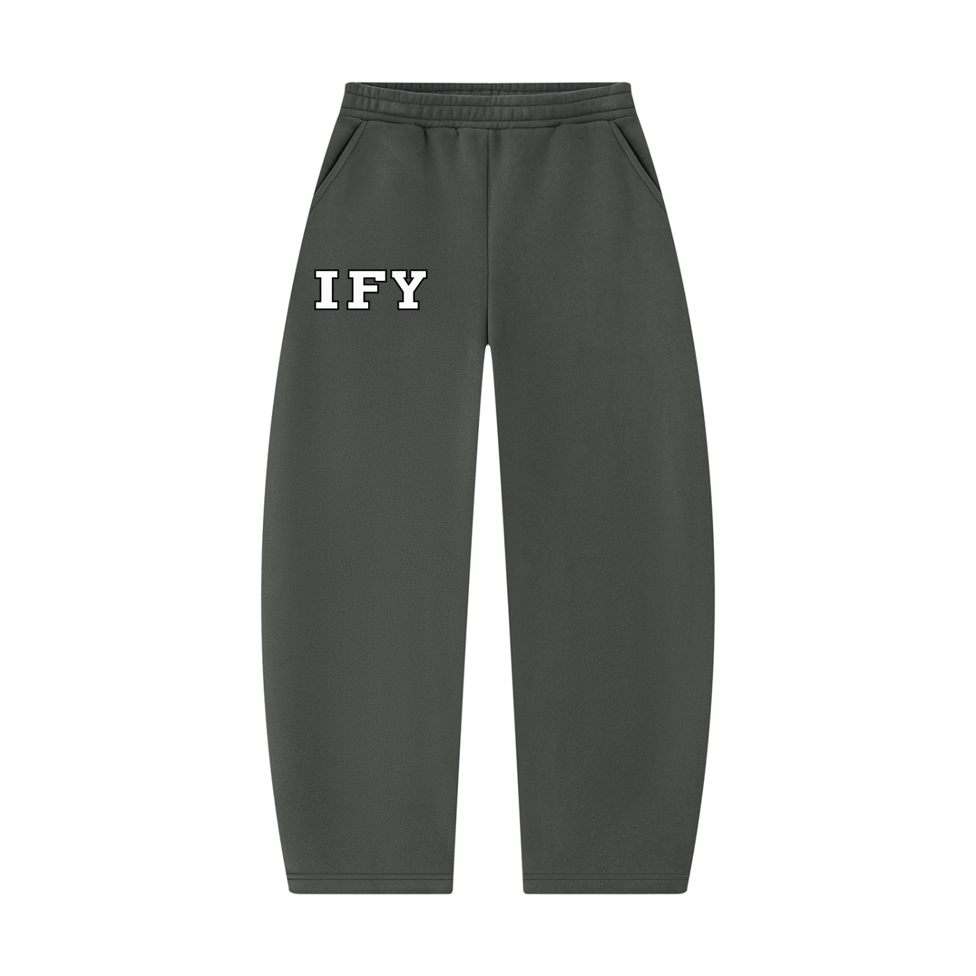 Unisex Barrel Leg Sweatpants