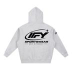 Essential Oversized Boxy Fit Fleece Hoodie