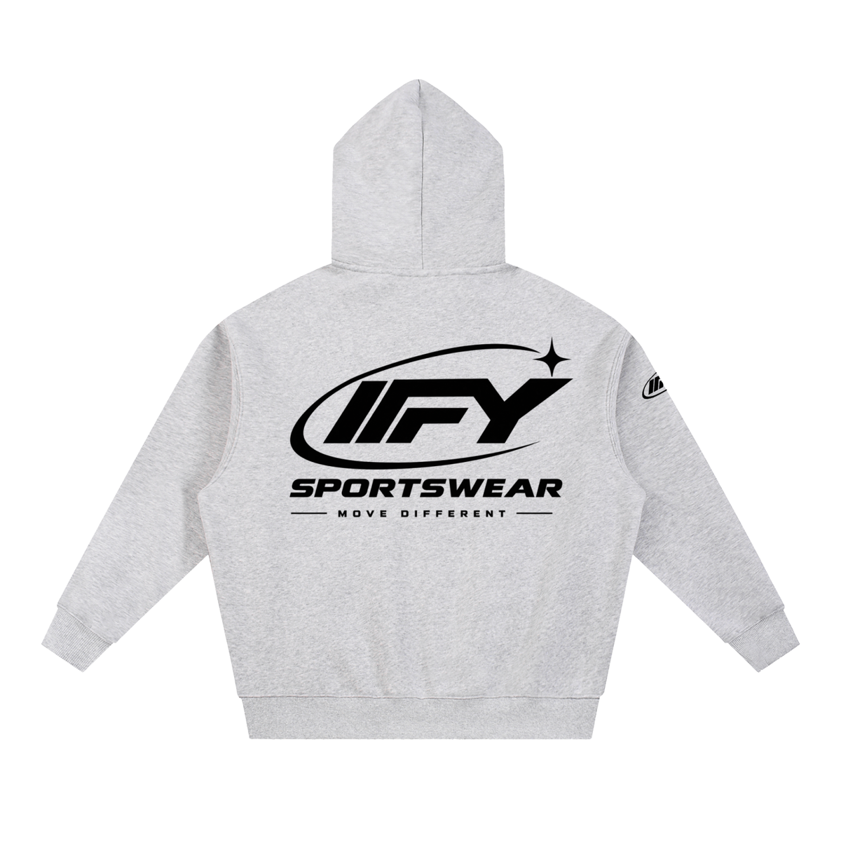 Essential Oversized Boxy Fit Fleece Hoodie