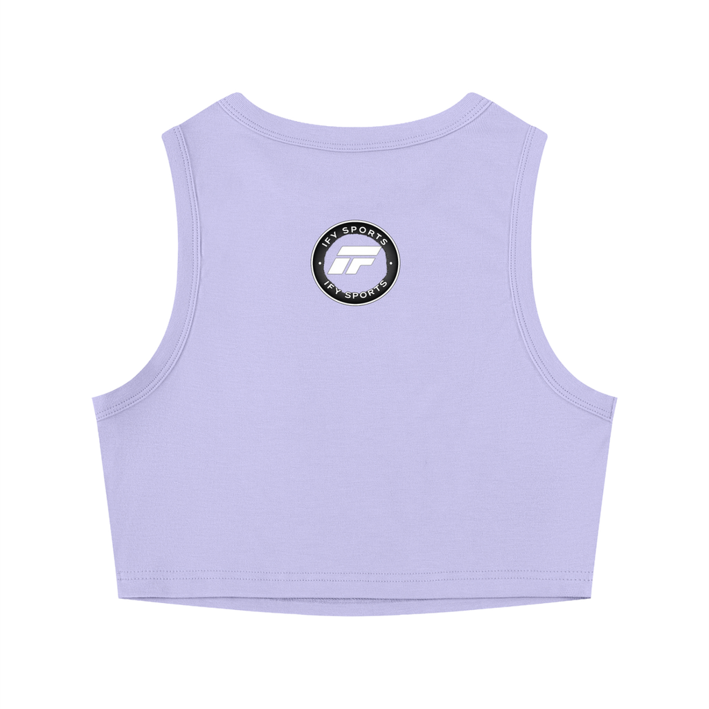 Women's Tight Crewneck Crop Tank Top