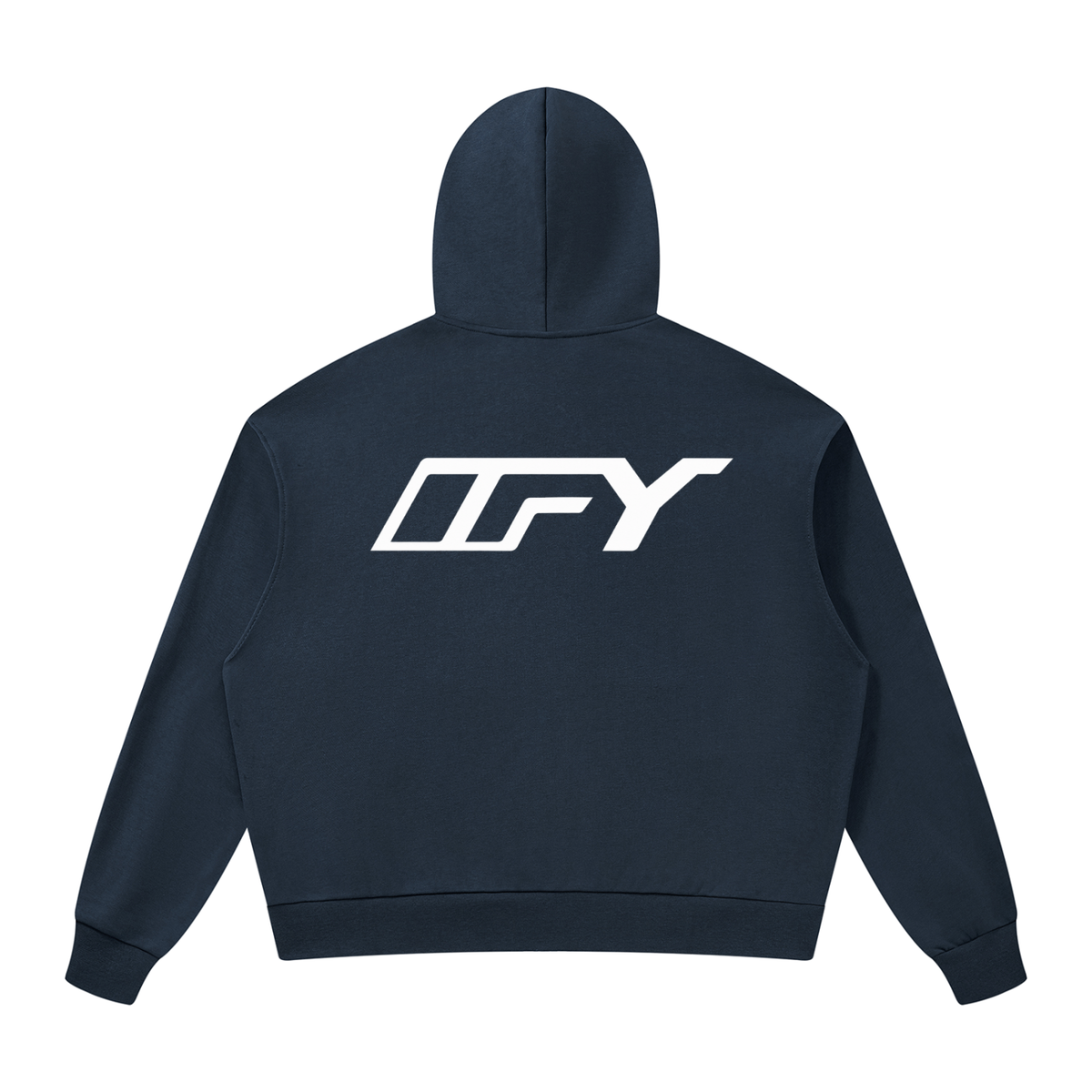 Unisex Drop Shoulder Full Zip Hoodie - Comfort Meets Style for Every Occasion