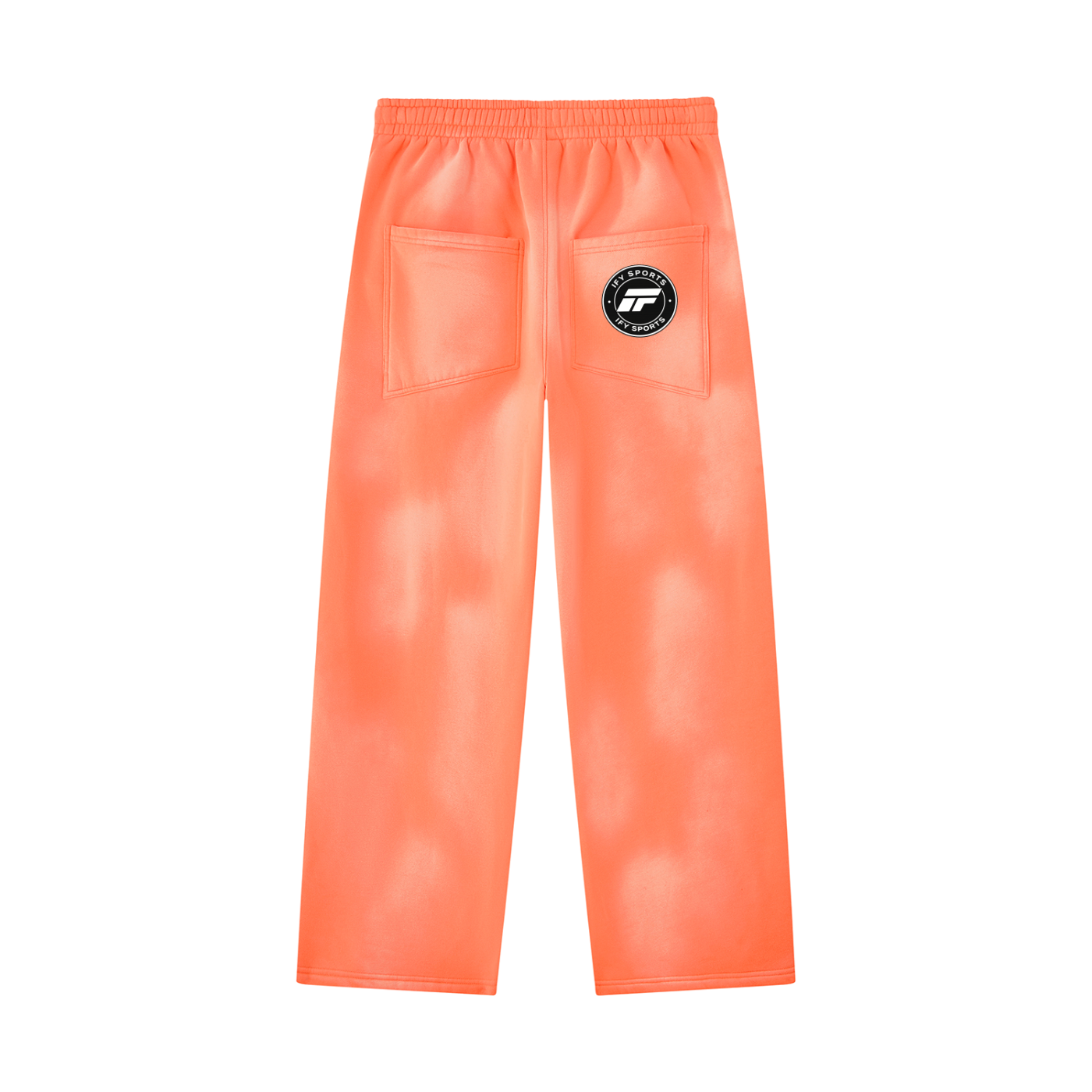 Unisex Sunfade Wide Leg Fleece Sweatpants