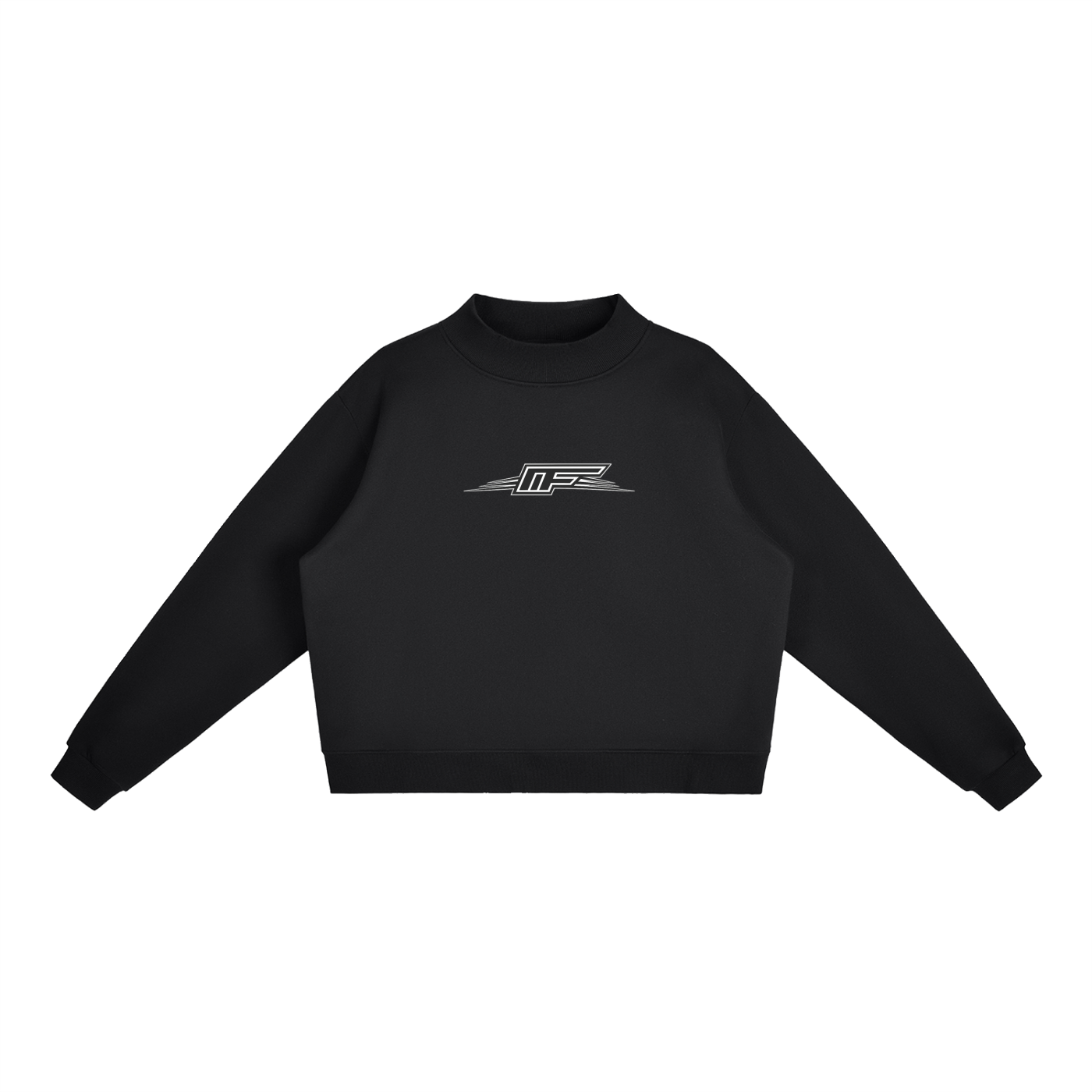 Elevate Your Style with Our Women's Fleece Mock-Neck Sweatshirt