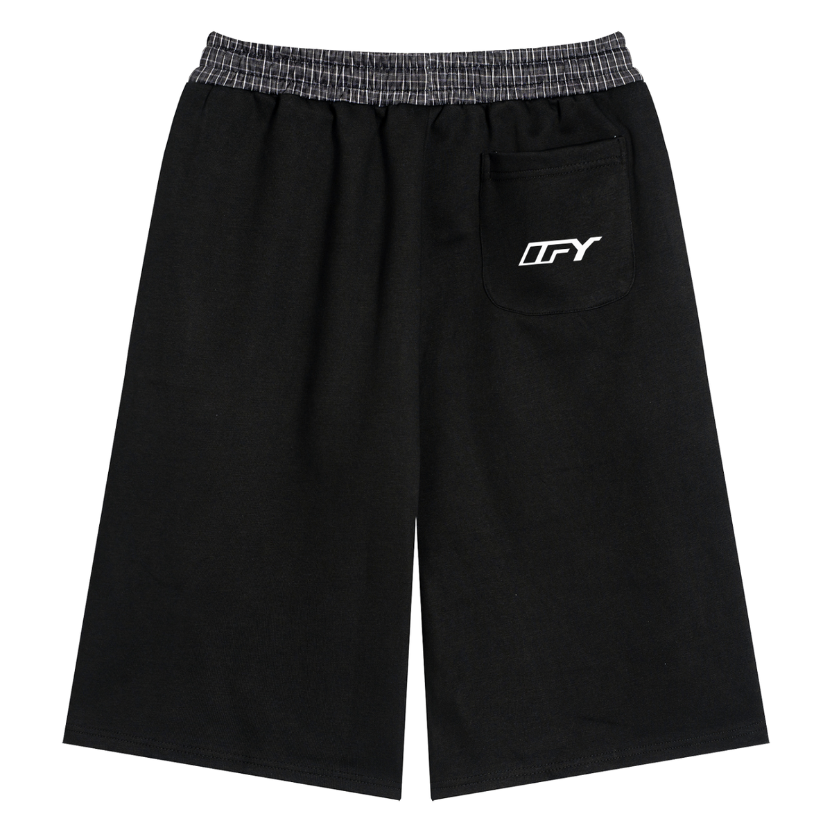 Unisex Plaid Waistband Shorts - Perfect Combination of Style and Comfort