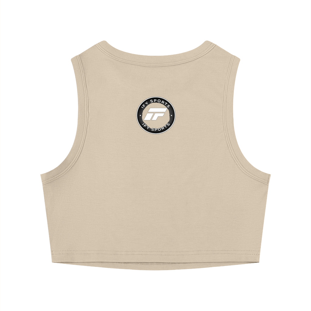 Women's Tight Crewneck Crop Tank Top
