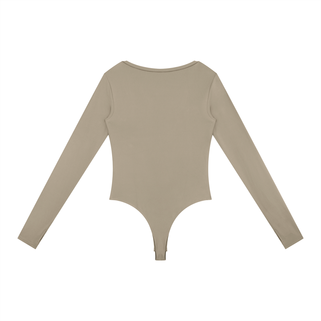 Elevate Your Workout with Our Women's Long Sleeve Yoga Bodysuit