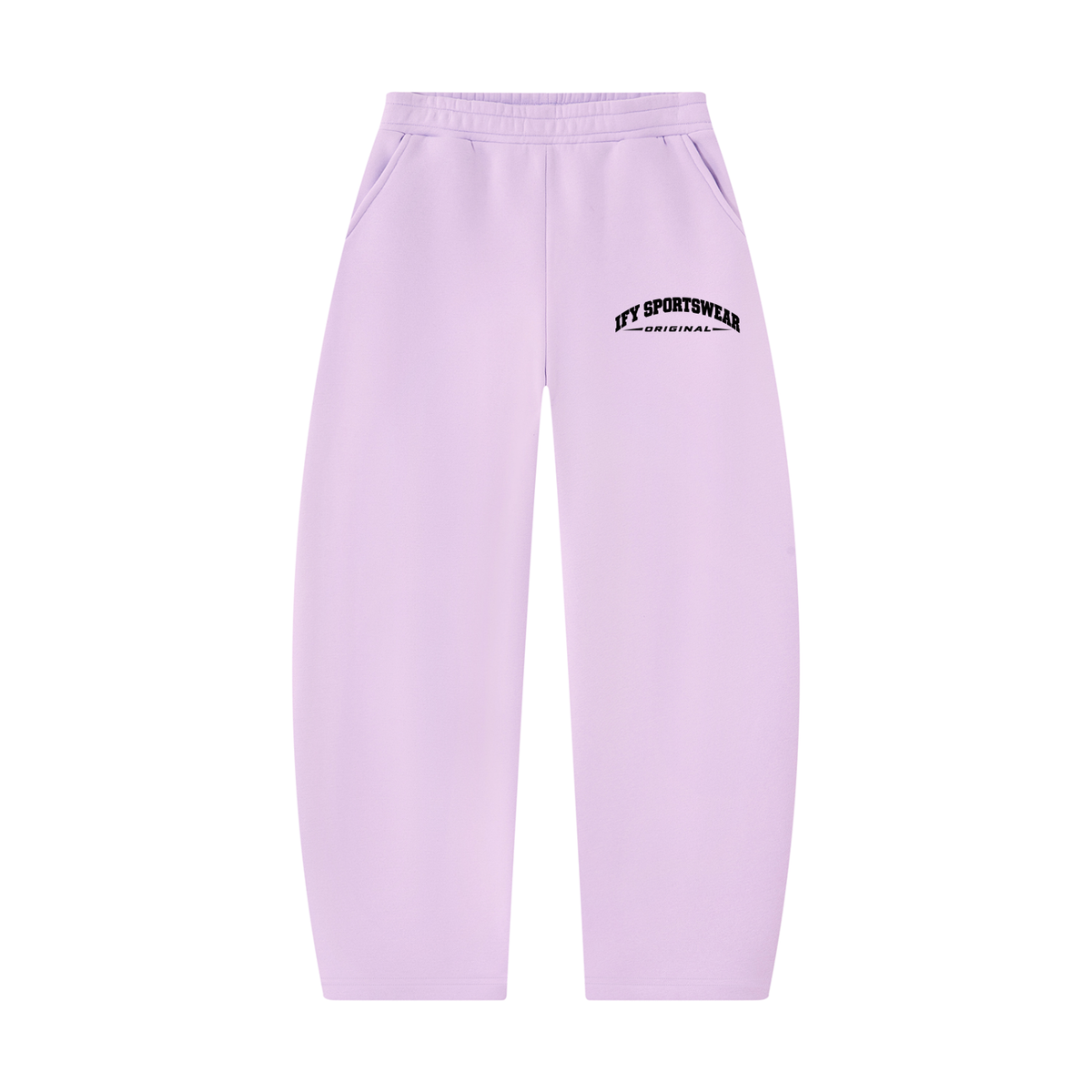 Unisex Barrel-Leg Sweatpants