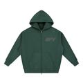 Essential Oversized Fleece Zip Hoodie