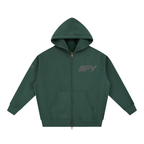 Essential Oversized Fleece Zip Hoodie