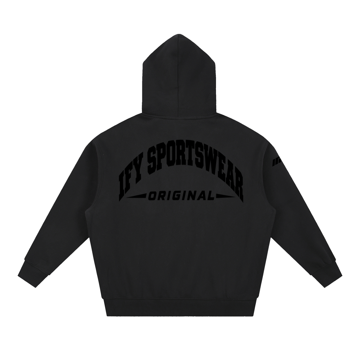 Oversized Boxy-Fit Fleece Hoodie