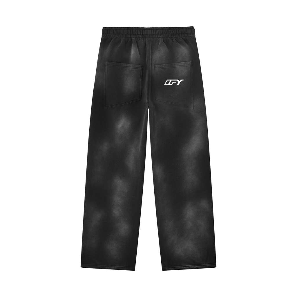 Unisex Wide Leg Fleece Sweatpants for Comfort and Style