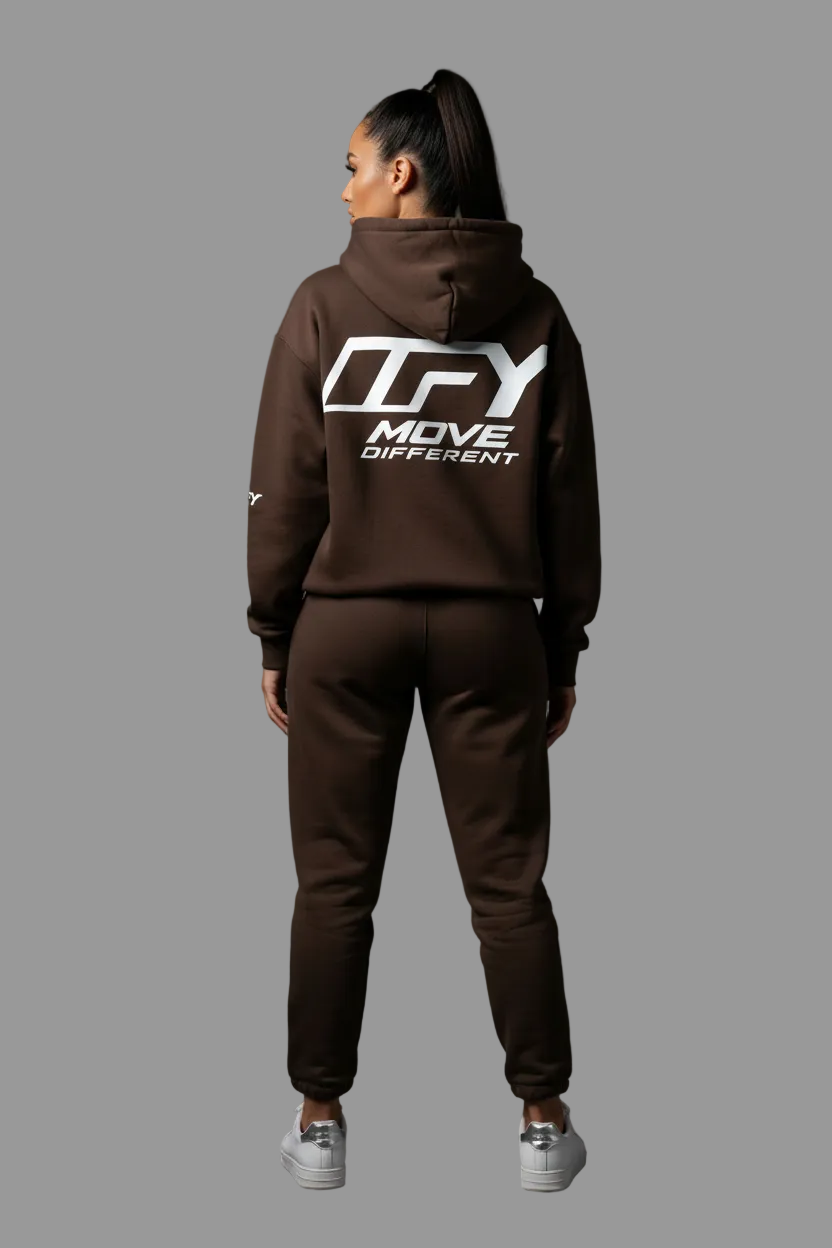 Essential Oversized Boxy Fit Fleece Hoodie