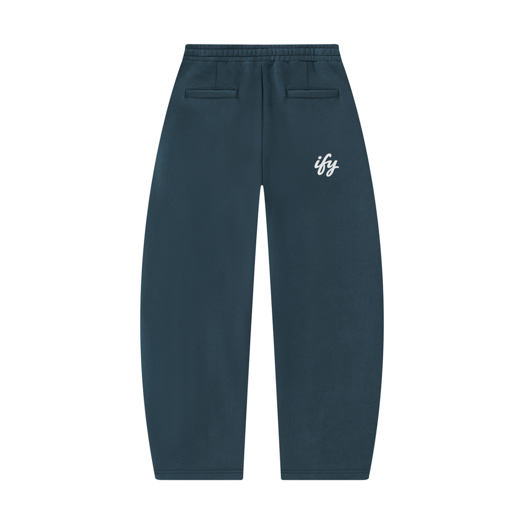 Unisex Heavyweight Barrel-Leg Sweatpants