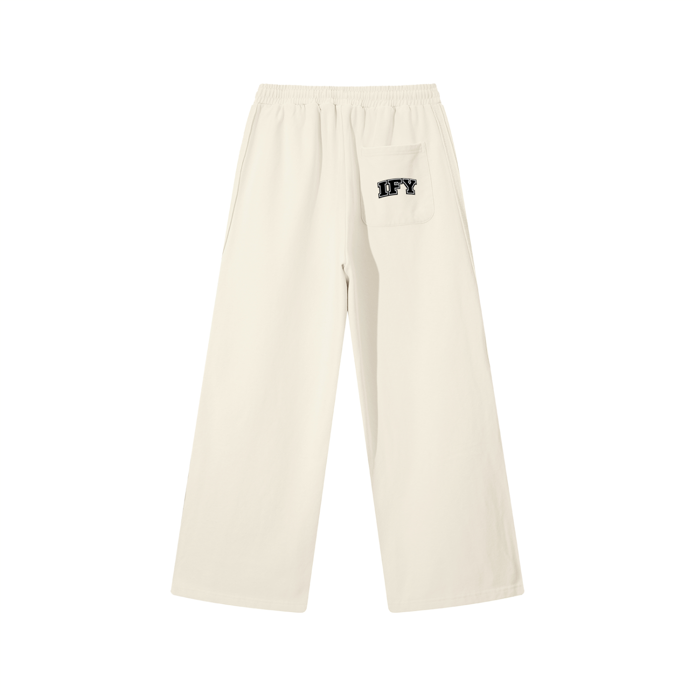 Contrast Tape Straight-Leg Sweatpants
