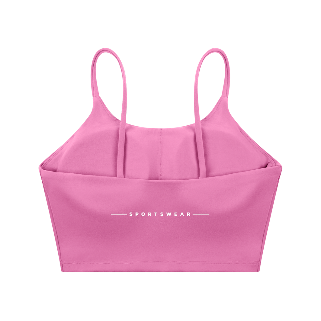 Elevate Your Workout with Our Spaghetti Strap Yoga Sports Bra