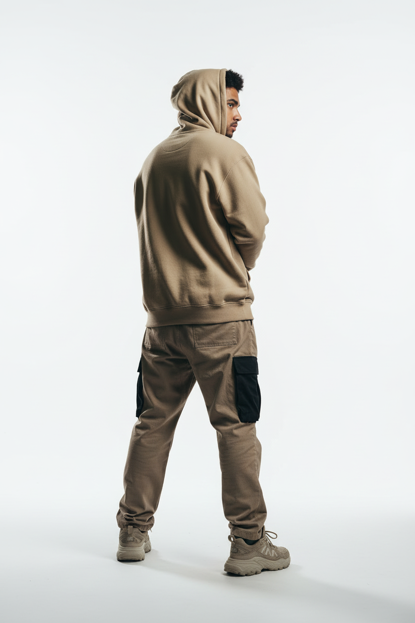 Unisex Oversized Drop Shoulder Hoodie