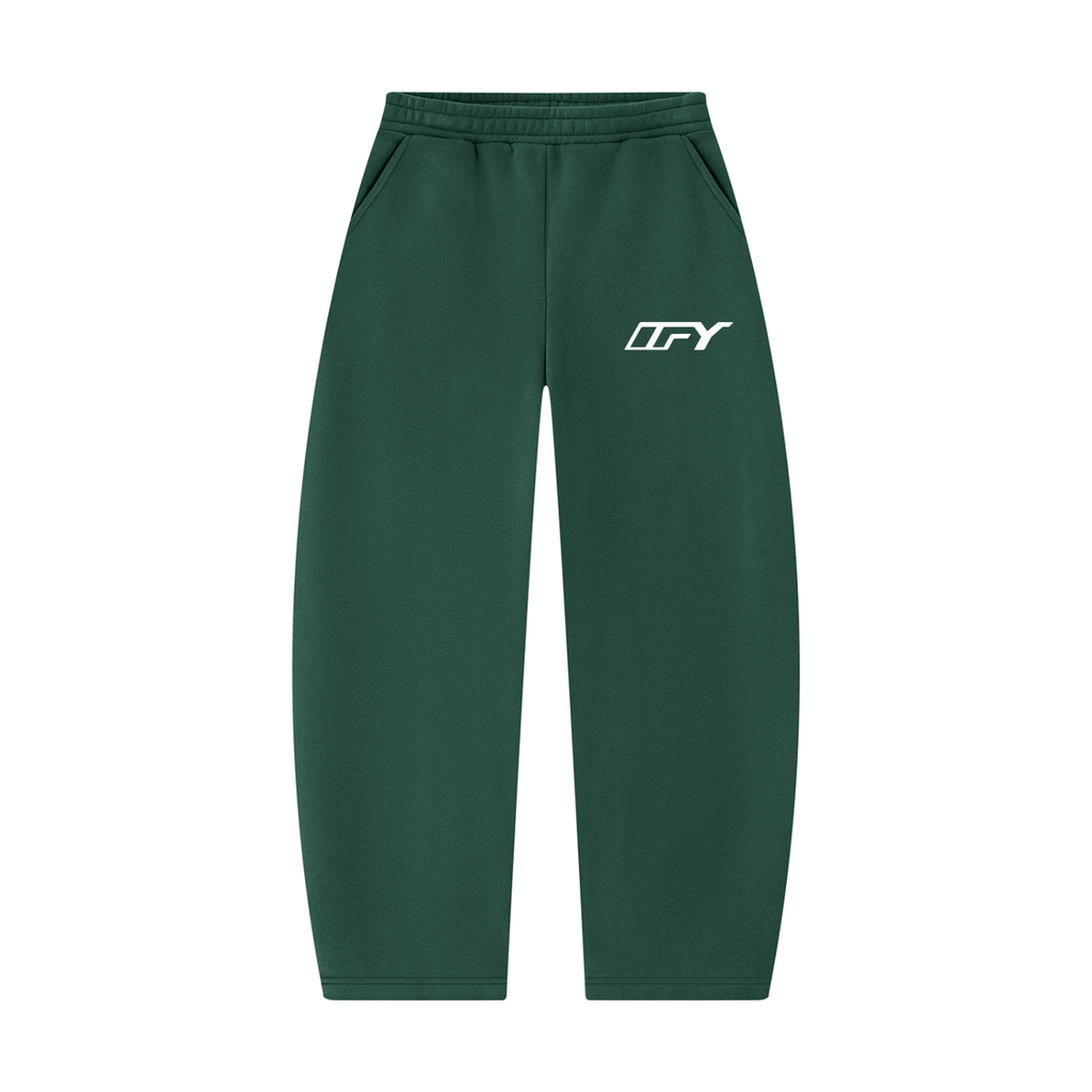 Unisex Barrel Leg Sweatpants