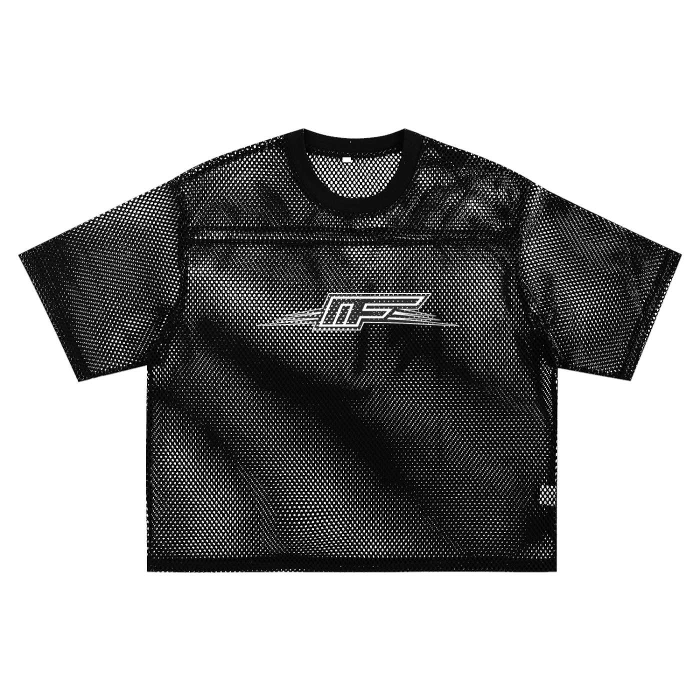 See-through Boxy Net T-Shirt
