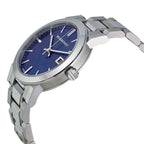 Burberry BU9031 The City Unisex Silver & Blue Watch