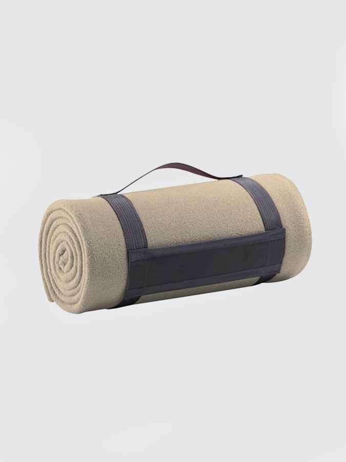 Yoga Studio Plaid Fleece Blanket