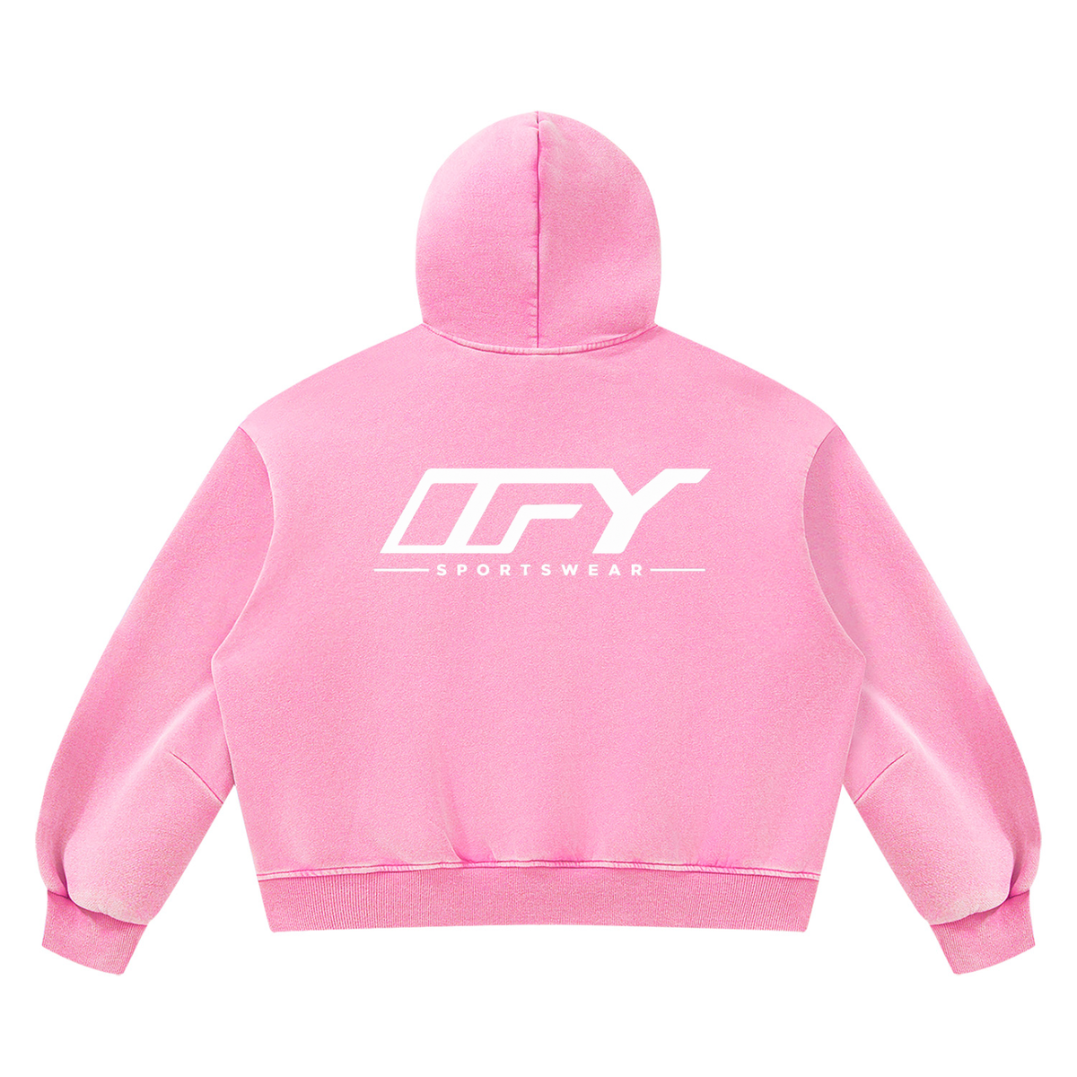 Unisex Vintage Wash Boxy Fleece Hoodie