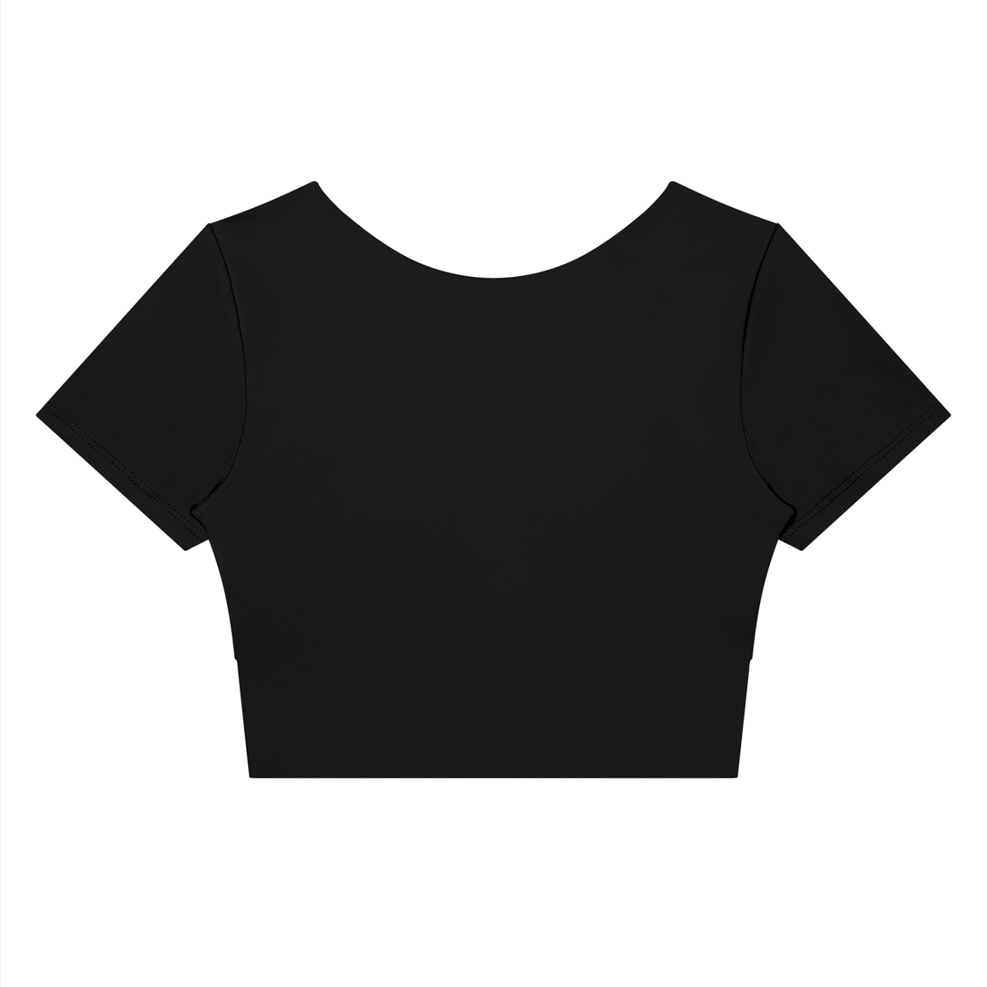 Women's Panelled Crop Yoga T-Shirt