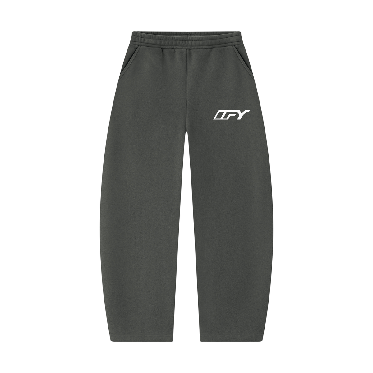 Unisex Barrel Leg Sweatpants