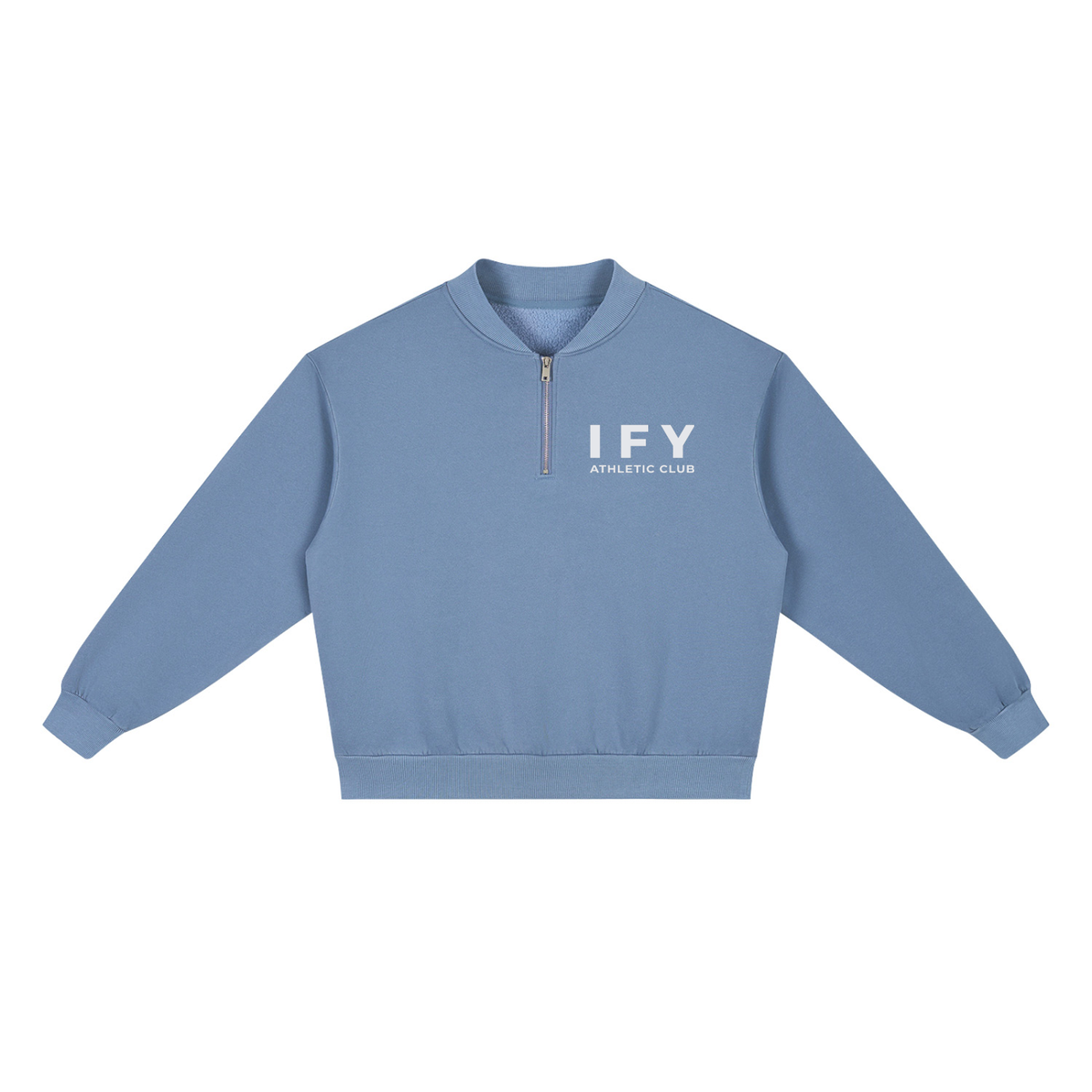 Vintage Wash Fleece Quarter-Zip Sweatshirt