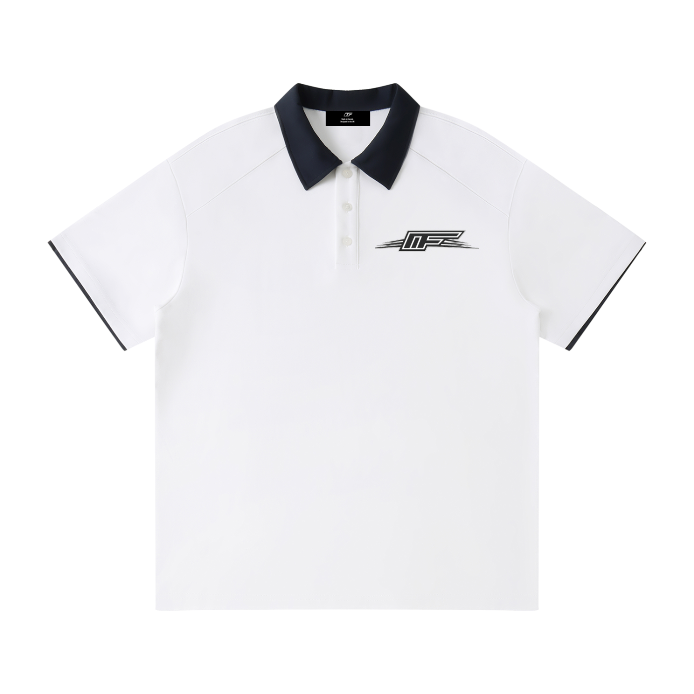 Elevate Your Everyday Style with Our Contrast Collar Polo Shirt