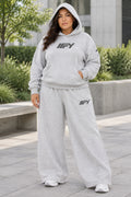 Women’s Raw-Edge Wide-Leg Sweatpants