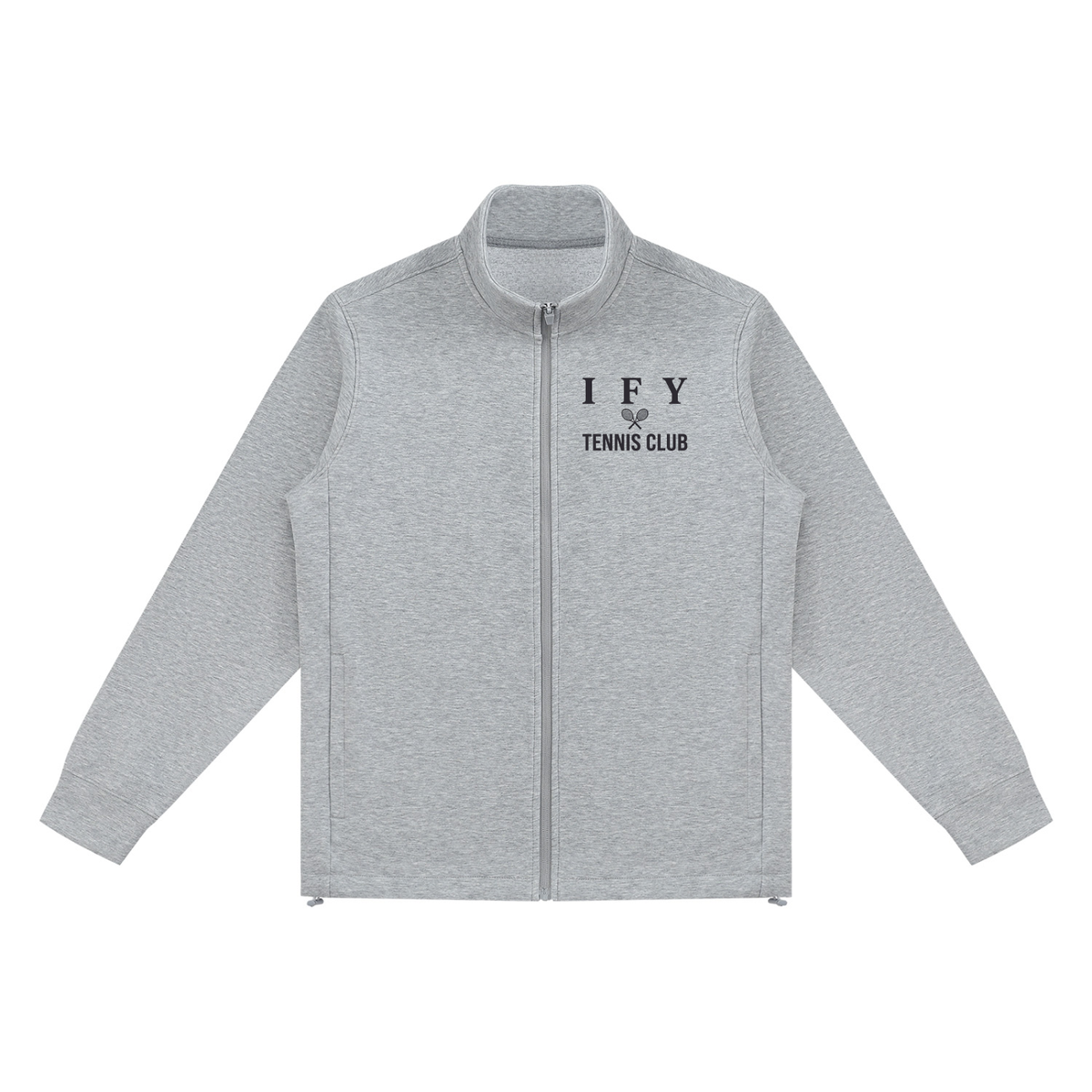 Stand Collar Full Zip Jacket