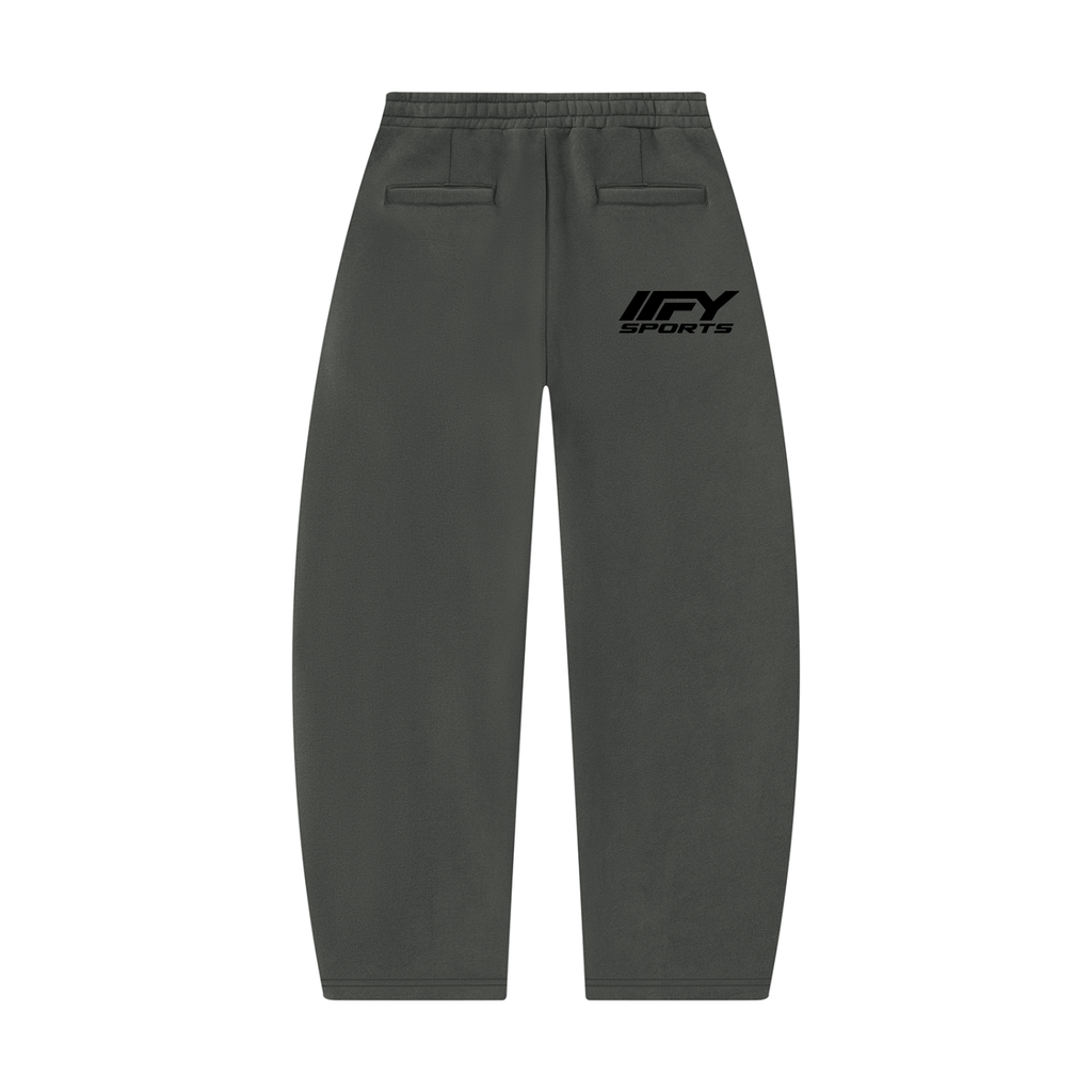 Unisex Barrel-Leg Sweatpants