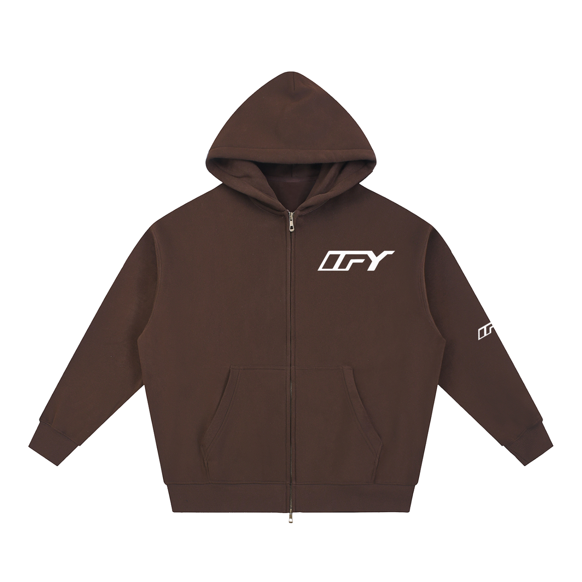 Essential Oversized Fleece Boxy Hoodie