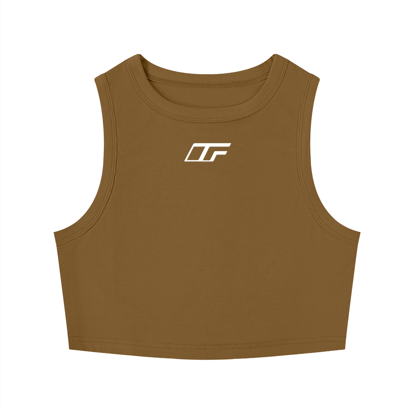 Women's Tight Crewneck Crop Tank Top