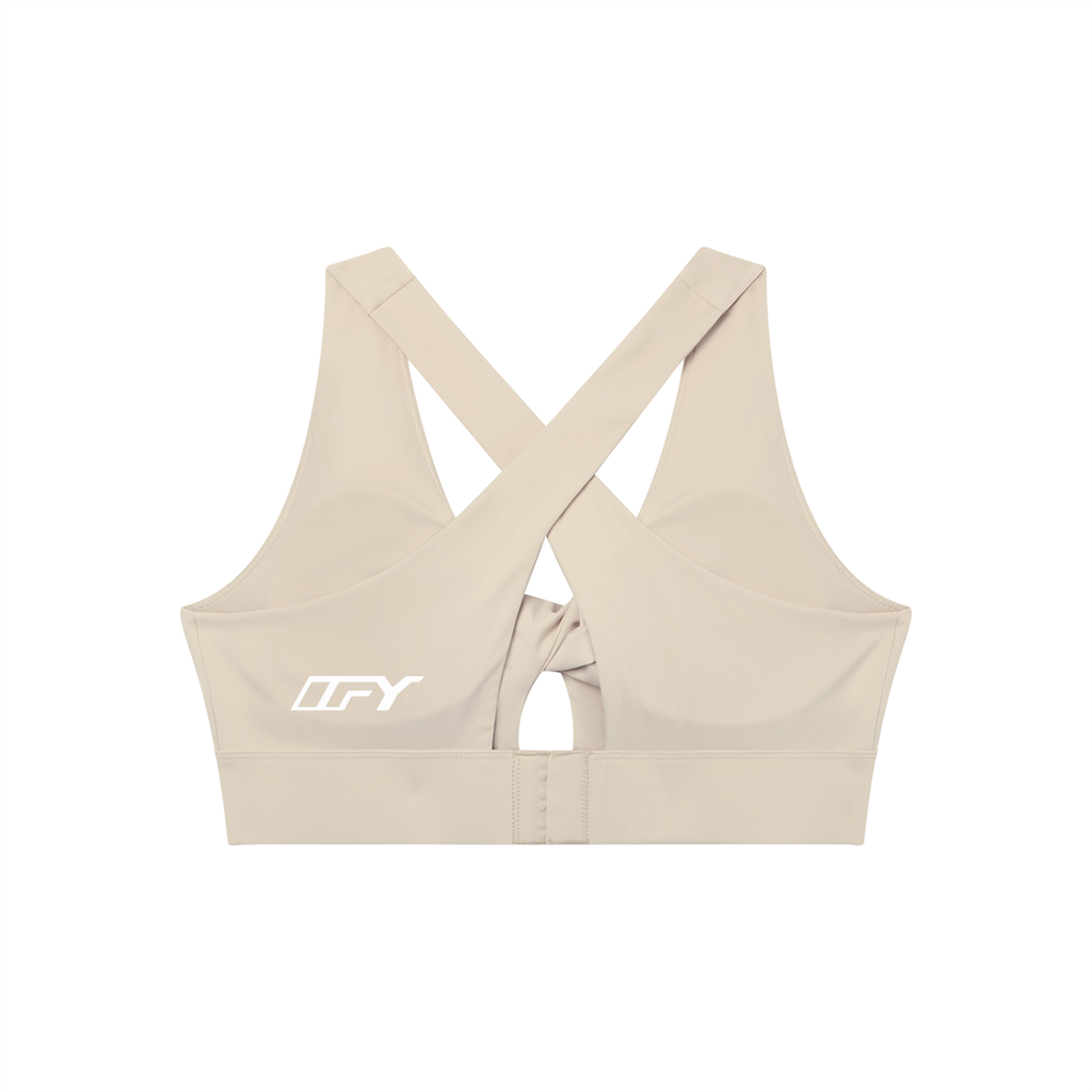 Elevate Your Workout with Our Women's Twist Front Sports Bra