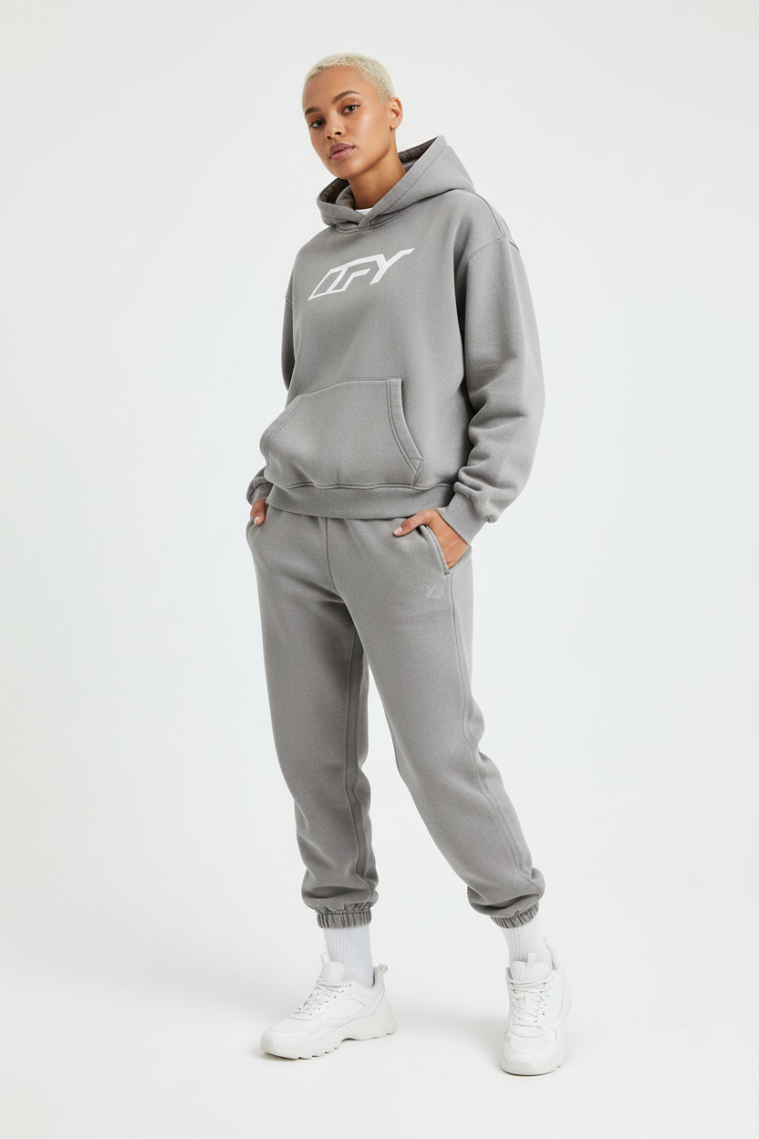 Unisex Vintage Wash Boxy Fleece Hoodie