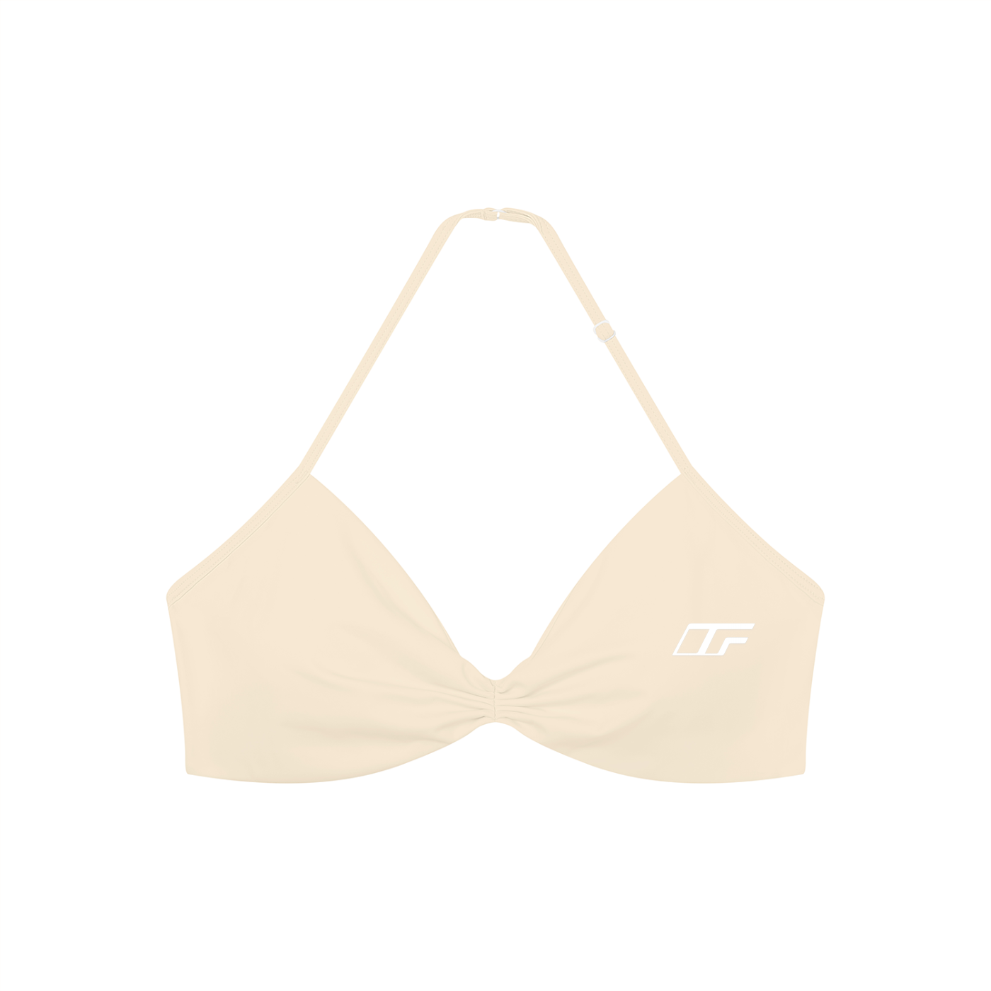 Elevate Your Workout with Our Women's Ruched Halter-Neck Sports Bra