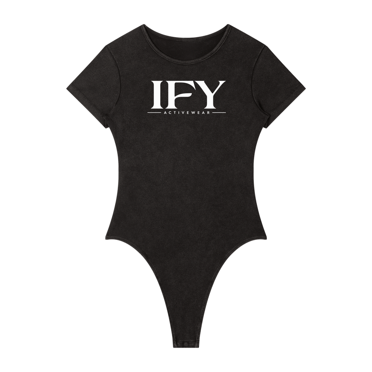 Elevate Your Style with Our Women's Mineral Wash Bodysuit