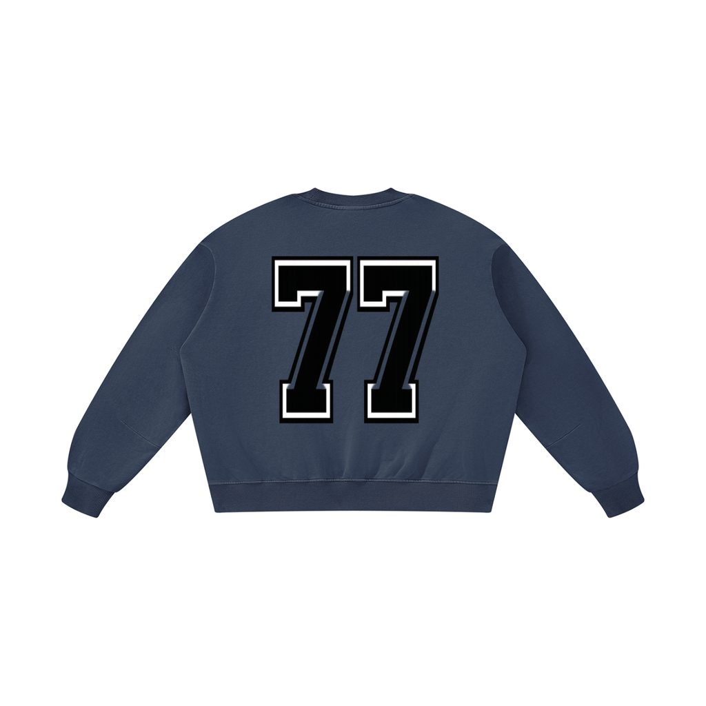 Unisex Boxy Vintage Washed Sweatshirt