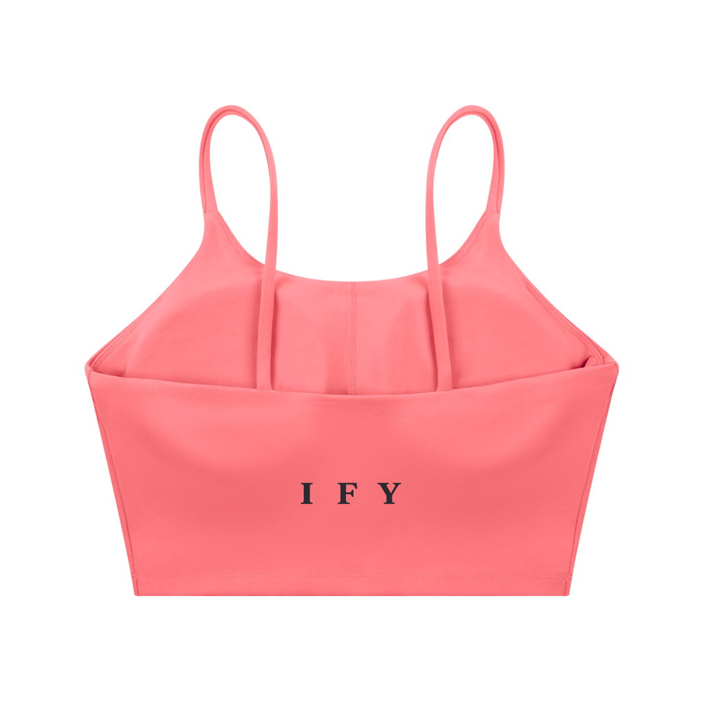 Spaghetti Strap Yoga Sports Bra