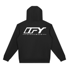 Unisex Drop Shoulder Full Zip Hoodie