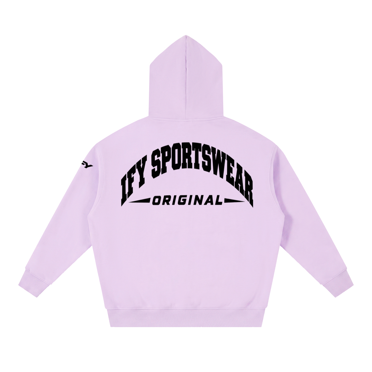 Oversized Boxy-Fit Fleece Hoodie